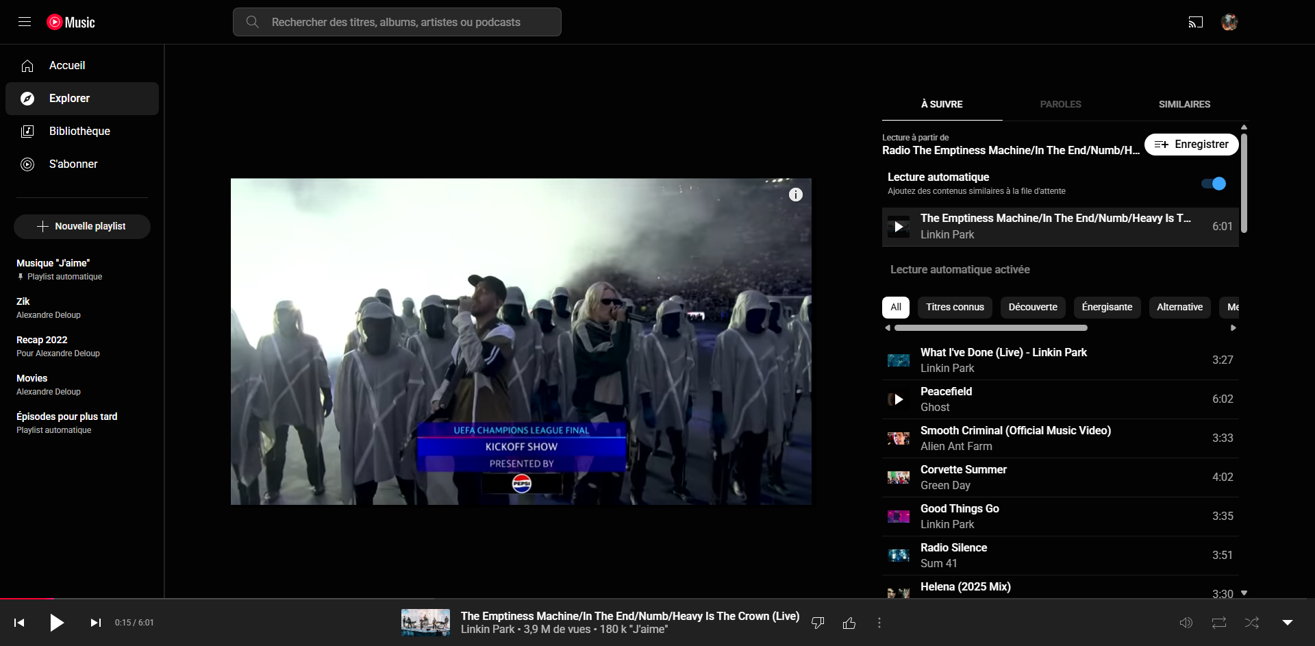 Youtube Music without Light theme